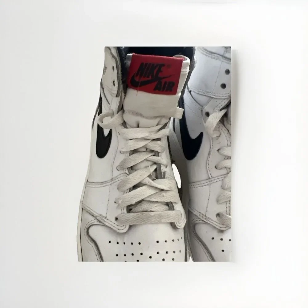 Air Jordan 1 Retro 2016 High OG Yin Yang Sneakers Youth Size 6 #575441-102